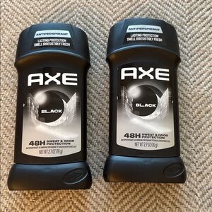 Axe Black Antiperspirant Stick Bundle NWT